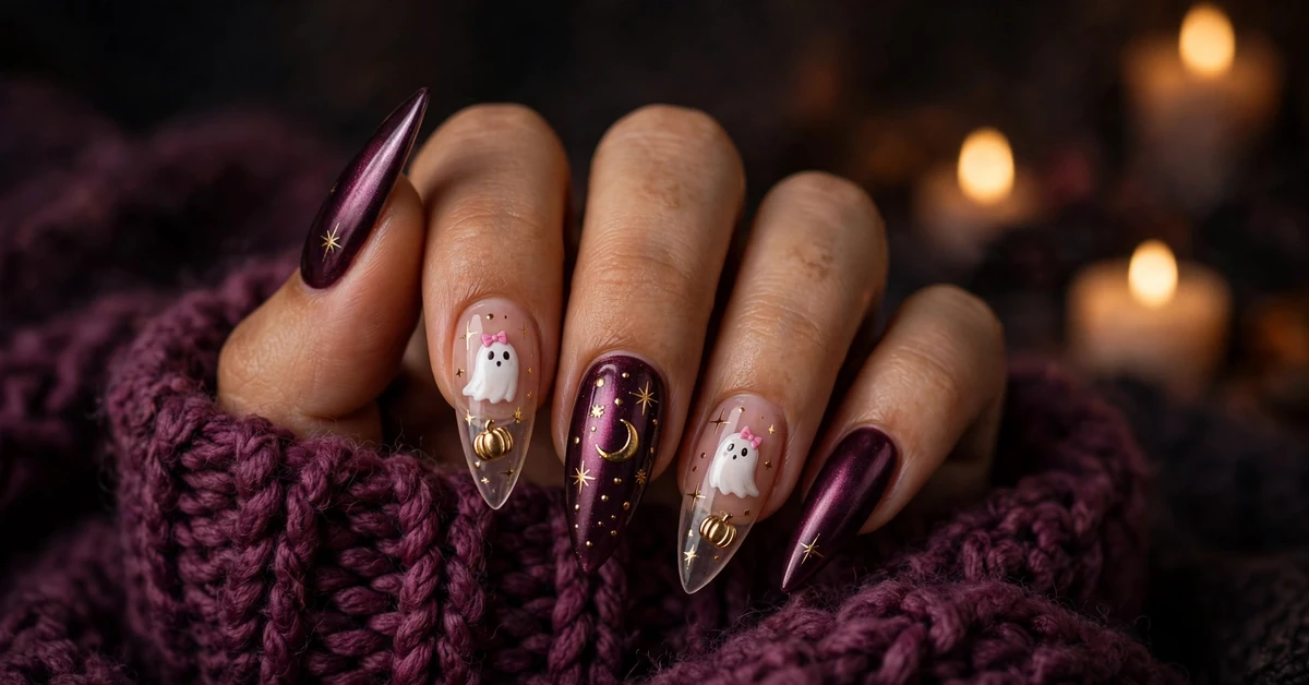 Halloween Nails: 10 Spooky Nail Art & Makeup Looks to Copy
