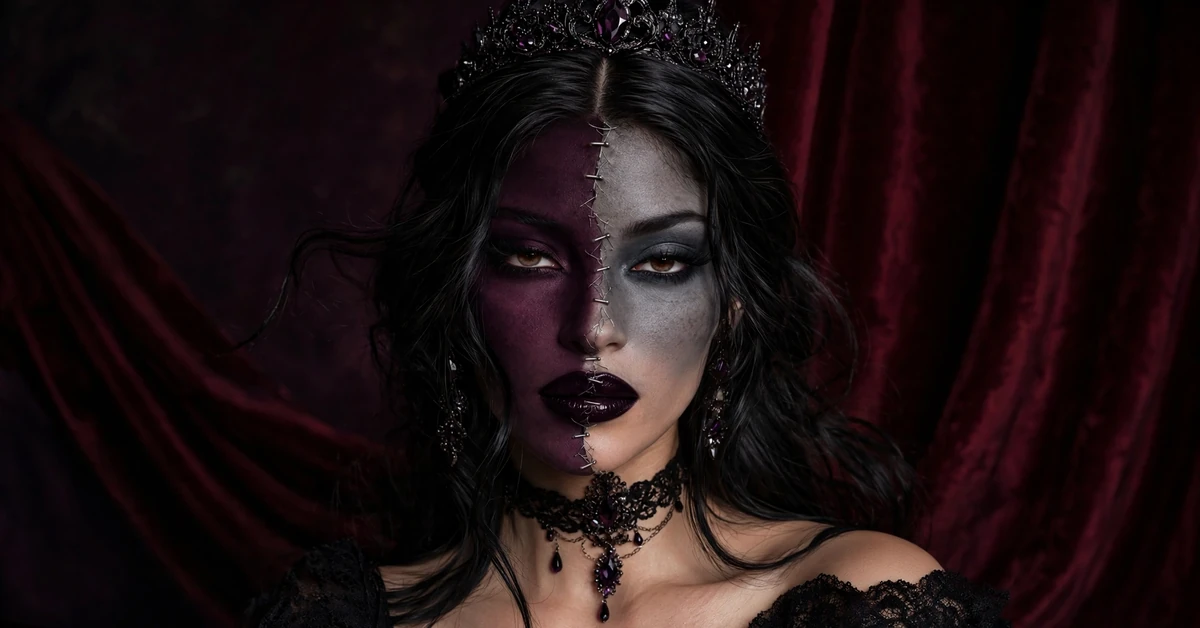 10 Halloween Makeup and Nail Ideas for a High-Fashion Spooky Look