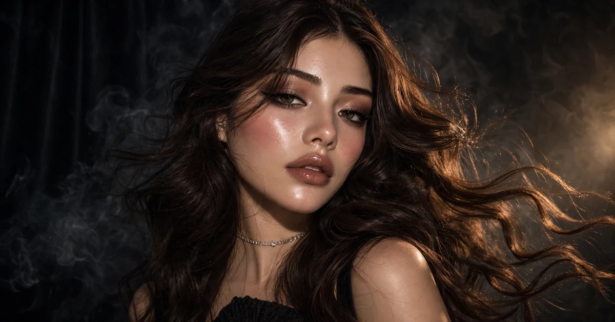 Dewy Glass Skin & Glossy Lip Makeup – Winter Glam Beauty Ideas