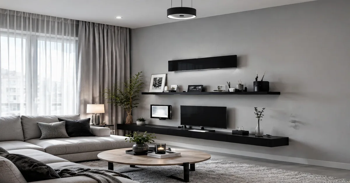 Modern Neutral Living Room Ideas | Cozy Minimalist Home Decor