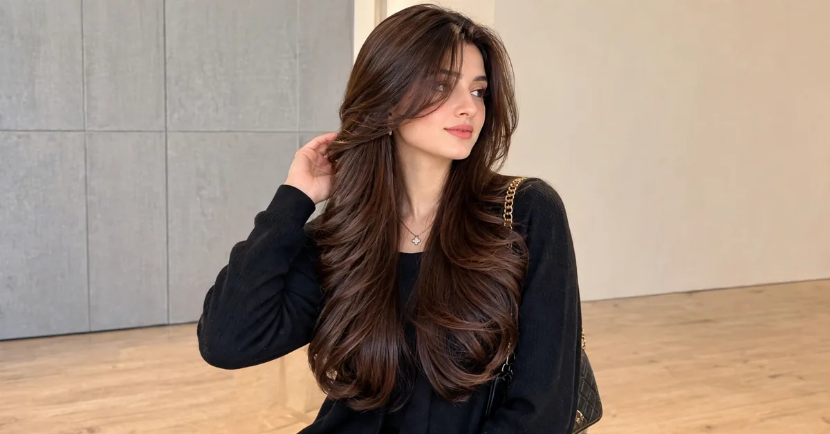 Long Layered Haircut Ideas | Soft Waves & Face Framing Layers 🤎✨