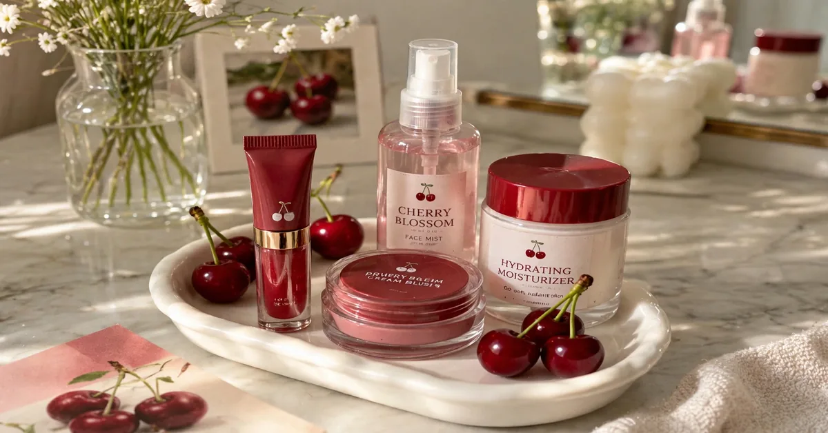 Cherry Beauty Products | Lip Balm, Blush & Skincare Essentials